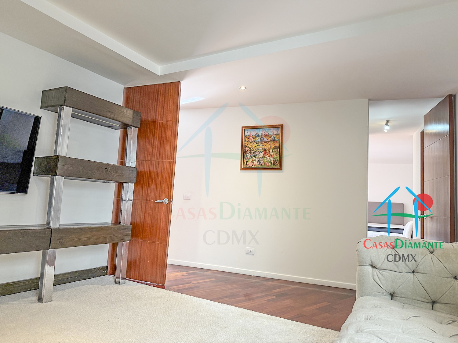 Polanco Tres Picos Rojo - Sala de TV 6 Polanco Tres Picos Rojo - Sala de TV 6